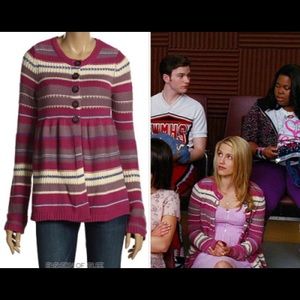 Babydoll Striped Free People Button Cardigan